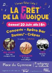 📍 Fr&ecirc;t' de la Musique - Fretigney (70) - 📅 20 juin &agrave; partir de 18H - Fretigney-et-Velloreille