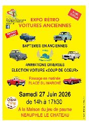 Exposition des voitures anciennes  - Neauphle-le-Château