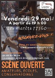 Sc&egrave;ne ouverte jeunes talents - Marêts
