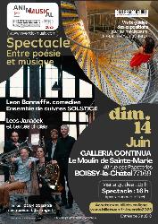 Spectacle musique et po&eacute;sie - Boissy-le-Châtel