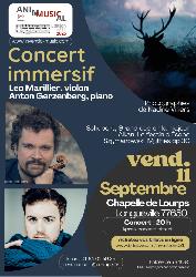 Concert immersif violon- piano - Longueville