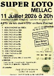 Super loto au profit d'une oeuvre caricative - Mellac