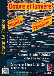 Concert &laquo; Ombre et lumi&egrave;re &raquo; Ch&oelig;ur Le Thabor - Rennes