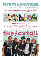 F&ecirc;te de la Musique - Wayves & The Foxtail Cover Band en concert - Village-Neuf