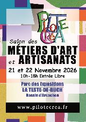 Salon des M&eacute;tiers d'Art et Artisanats - PILOTE CREA - La Teste-de-Buch