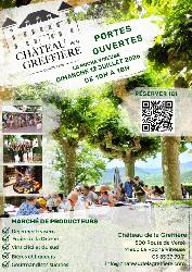 Porte ouverte du Ch&acirc;teau de la Greffi&egrave;re - La Roche-Vineuse