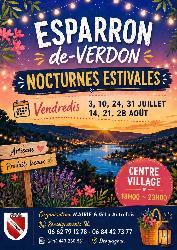 NOCTURNES ESTIVALES - Esparron-de-Verdon