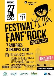 Festival Fanf'Rock - Crémieu