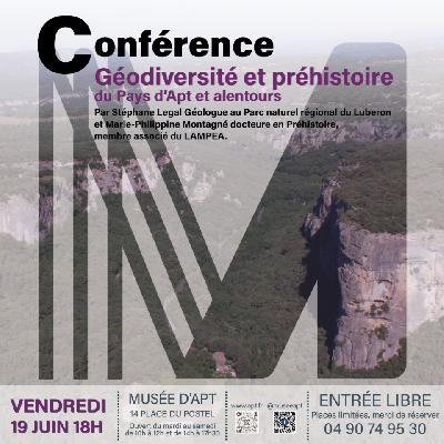 G&eacute;odiversit&eacute; et pr&eacute;histoire du Pays d&rsquo;Apt et alentours  - Apt