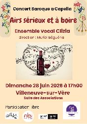 Ensemble Vocal Clizia - Concert baroque a capella  - Villeneuve-sur-Vère
