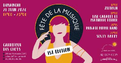 J'veux du Soleil illumine la F&ecirc;te de la Musique - Paris