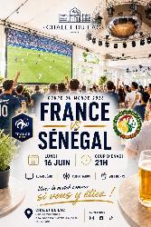Diffusion de la coupe du monde de football - Paris
