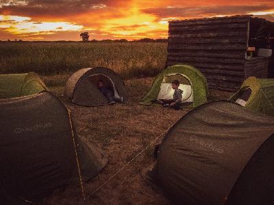 Bivouac &agrave;  Terres d'Oiseaux - Braud-et-Saint-Louis
