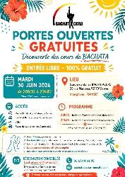 Portes ouvertes gratuites&nbsp;: D&eacute;couverte des cours de BACHATA - Vanves