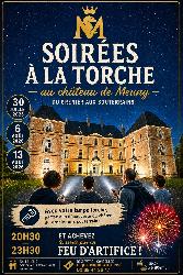 Nuis d'&eacute;t&eacute;&nbsp;: visite &agrave; la torche et feu d'artifice  - Meung-sur-Loire