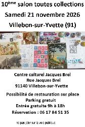  10&egrave;me Salon Toutes Collections de Villebon-sur-Yvette - Villebon-sur-Yvette