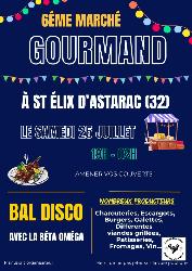 6&egrave;me March&eacute; gourmand - Saint-Élix