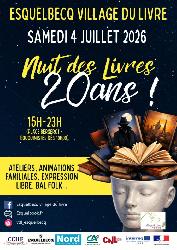 20&egrave;me Nuit des Livres  - Esquelbecq