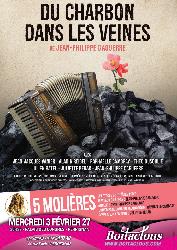 DU CHARBON DANS LES VEINES, 5 Moli&egrave;res  - Perpignan