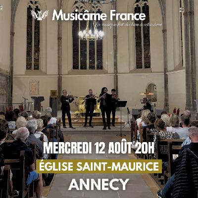 Concert &agrave; Annecy&nbsp;: Ravel, Debussy, Vivaldi, Cantemir, Mozart, Bach - Annecy