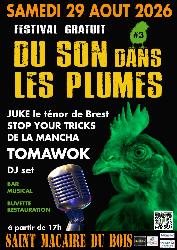 Du SON dans les PLUMES - Festival de musiques GRATUIT - Saint-Macaire-du-Bois