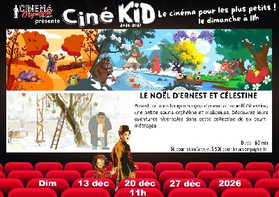 Cin&eacute; Kid - le Noel d'Ernest et C&eacute;lestine - Pontarlier