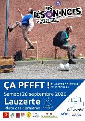 Spectacle &laquo; &Ccedil;a Pffft&nbsp;! &raquo; &ndash; Les R&eacute;sonances de Septembre &agrave; Lauzerte - Lauzerte