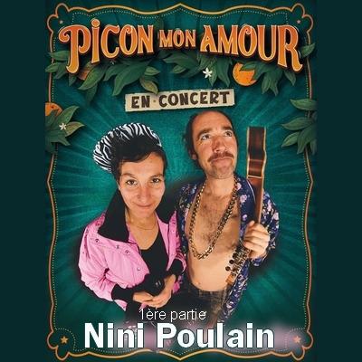 Concerts festifs avec Nini Poulain + Picon Mon Amour - Nouaillé-Maupertuis