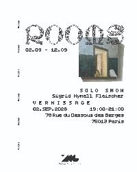 Rooms - Vernissage. Solo Show de Sigrid Hynell Fleischer. - Paris