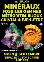 14&egrave;me Salon des Min&eacute;raux d'Antibes - Antibes
