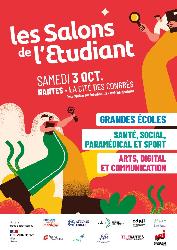 Le Salon grandes &eacute;coles ; sant&eacute;, social, param&eacute;dical et sport; et comm - Nantes