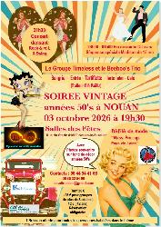 Soir&eacute;e vintage ann&eacute;es 50's &agrave; Nouan - Nouan-le-Fuzelier