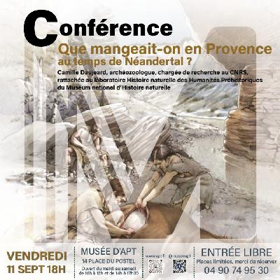 Que mangeait-on en Provence au temps de N&eacute;andertal&nbsp;? - Apt