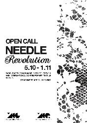 Needle Revolution - Open Call Residency - Paris