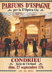 Parfums d'Espagne par la Z'Op&eacute;ra Cie - Condrieu
