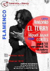 R&eacute;cital flamenco avec Antonio "EL TURRY"  - Montreuil