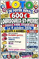 Loto bouffe - Lourdoueix-Saint-Pierre
