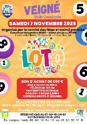 Loto du Comit&eacute; des f&ecirc;tes de Veign&eacute; - Veigné
