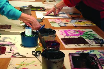 Atelier linogravure  - Épinal