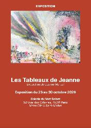 Les Tableaux de Jeanne &ndash; Exposition &agrave; Paris - Paris
