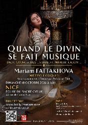 "Quand le divin se fait musique" par Mariam Fattakhova - Nice
