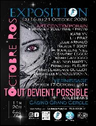 Tout devient Possible en Octobre Rose - Expo au Casino Grand Cercle - Aix-les-Bains