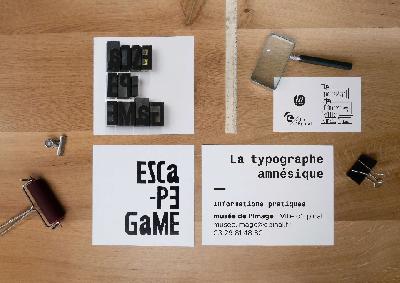 Escape game de la typographe amn&eacute;sique - Épinal
