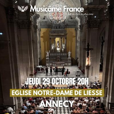 Concert &agrave; Annecy&nbsp;: Bach, Vivaldi, Schubert, Rachmaninov, Saint-Sa&euml;ns, - Annecy