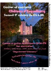 Go&ucirc;ter et nocturne au ch&acirc;teau d'Esquelbecq - Esquelbecq