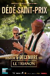 D&eacute;d&eacute; Saint-Prix en concert exceptionnel au Trianon le 6 d&eacute;cembre &agrave; 18h - Paris