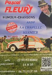 "Rires avant tout" spectacle Music'hall avec Pascal Fleury - La Chapelle-Hermier