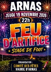 Feu d'artifice - Arnas