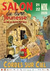 Salon du livre jeunesse et de la petite &eacute;dition  - Cordes-sur-Ciel