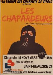  Pi&egrave;ce de th&eacute;&acirc;tre, une com&eacute;die dr&ocirc;le  "Les chapardeurs"  - Saint-Beauzire